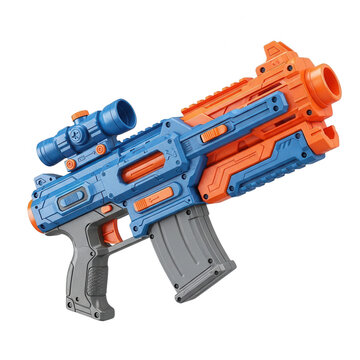 Colorful toy blaster gun for kids