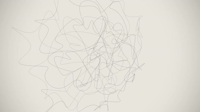 Hypnotic seamless loop of a glowing gold torus knot morphing through an abstract topology field with an elegant inner glow. Ideal for data visualization, abstract background. 4K UHD.