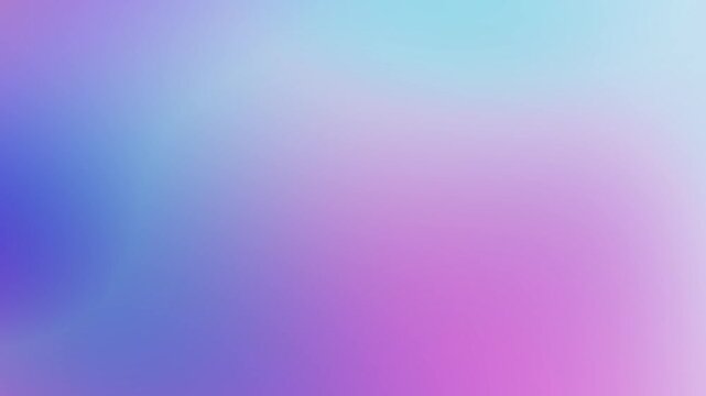 Vibrant pastel purple, pink, and cyan smooth liquid gradient motion loop. A glowing iridescent abstract backdrop perfect for creative corporate presentations and website background elements
