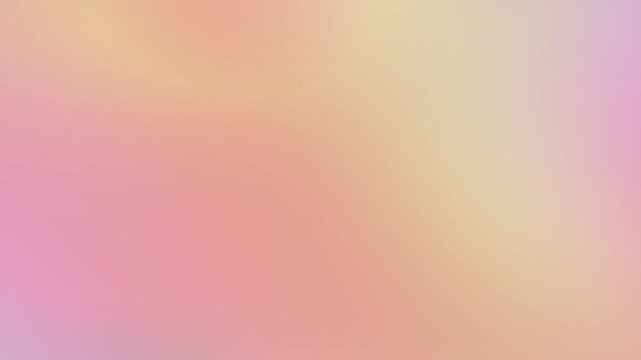 Warm autumn gradient motion loop blending soft cream, amber, and pink hues. A rich luxury fluid backdrop perfect for product presentations and creative website landing pages