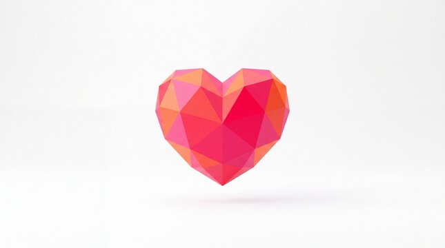 red heart shape