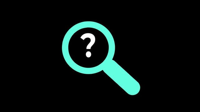 Problems and root cause analysis concept. Define problems to find solution. Animation of 4k video. 