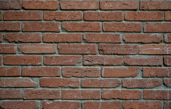 Red Brick Wall as a Background Texture