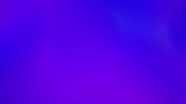 Vibrant purple and blue smooth gradient motion loop. A futuristic glowing liquid backdrop ideal for creative corporate presentations and website header media elements