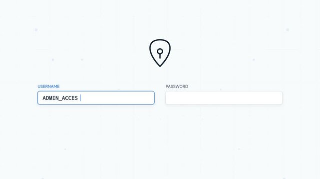 A person accesses information on a digital map interface