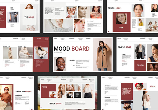 Brand Mood Board Presentation Template