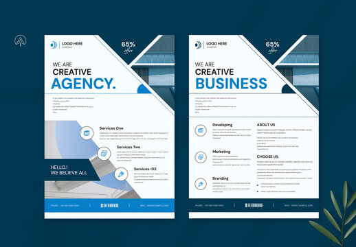 We Are Creative Corporate Flyer Template