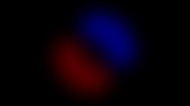 Emergency vehicle light flashing during urban nighttime patrol scenes. Rotating police and fire truck beacons illuminate city streets with warning signals. Emergency, alert and safety atmosphere
