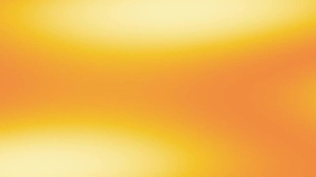Warm orange and yellow gradient waves moving in a fluid motion