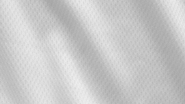 White sports clothing fabric football shirt jersey texture abstract background