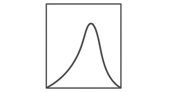 Bell curve graph