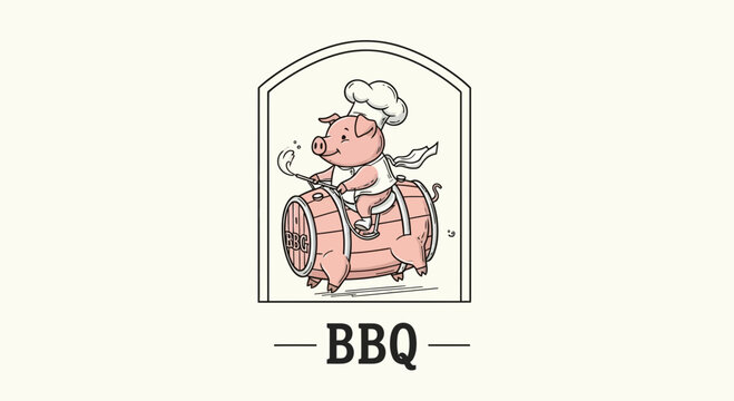 bbq pig chef