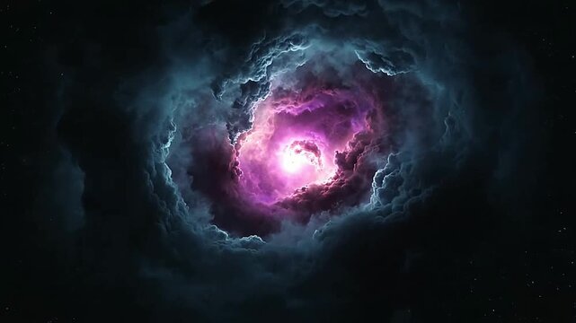 Abstract swirling clouds with a bright core ideal for design projects