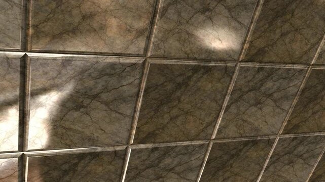 Dynamic Journey Across Fantastico Arni Marble Tile Surface with Artistic Natural Patterns and Radiant Glare for Premium Decorative Background