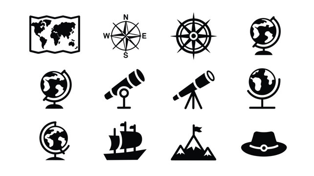 Minimalist icon set