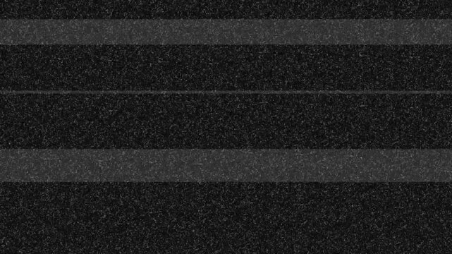 Analog tv static noise overlay with glitch scanlines and distorted signal texture effect