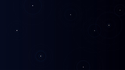 Dark night sky, starry background, astronomy vector, black space © Numan