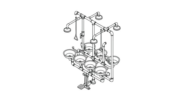 Drum Set Musical Instrument.