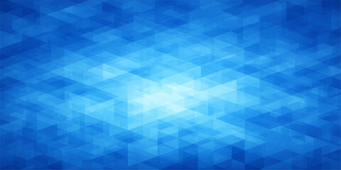 Obraz premium Abstract blue geometric pattern with glowing center and textured surface.