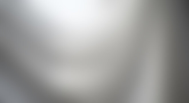 Softly lit metallic gradient with subtle light reflections silver gray chrome