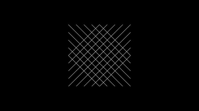 rule of thirds grid for framing and composition for film, video, photography and cinematography image making guide frame camera guide markings overlay 4K animation with alpha channel