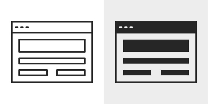 Form Builder Icon represents creating and managing custom forms.