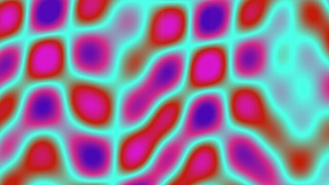 Colorful abstract wave pattern with fluid shapes and gradients