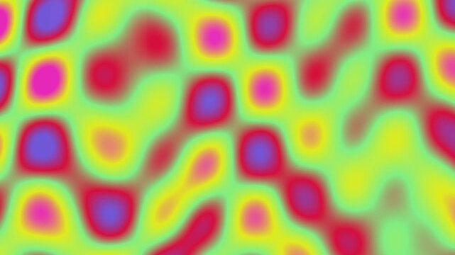 Colorful abstract wave pattern with vivid hues and smooth gradients