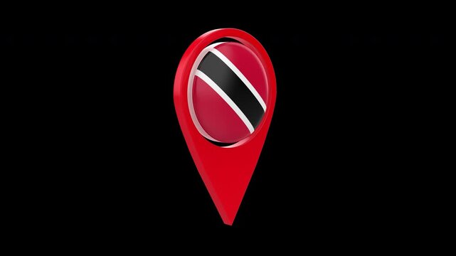 Trinidad and Tobago flag 4k