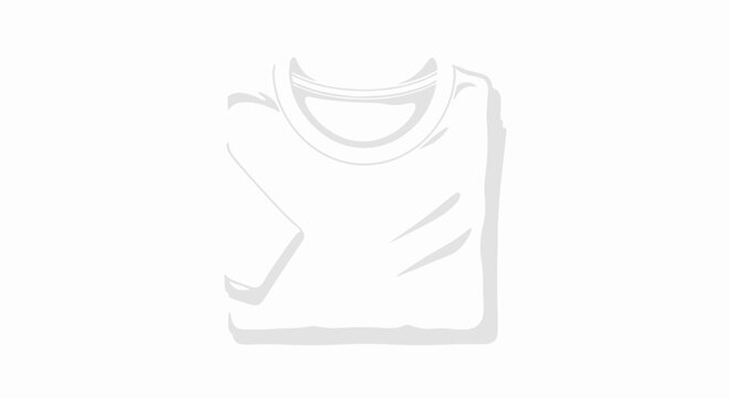 A white crew neck t shirt.