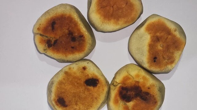 Top view of traditional bakpia
