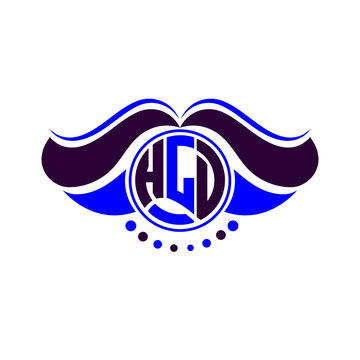 HLD letter logo creative design. HLD unique design