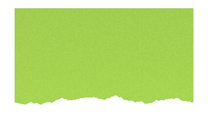 Lime green torn paper overlay rectangle sheet © Kamrul