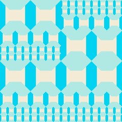 Obraz premium Art, 3D patterns, hexagons in multiple colors placed together to create images, patterns, wallpaper, design, interior decoration. 
