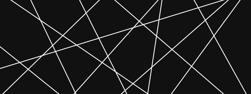 Straight chaotic random bg with diagonal lines. Abstract geometric pattern with irregular angles and stripes.