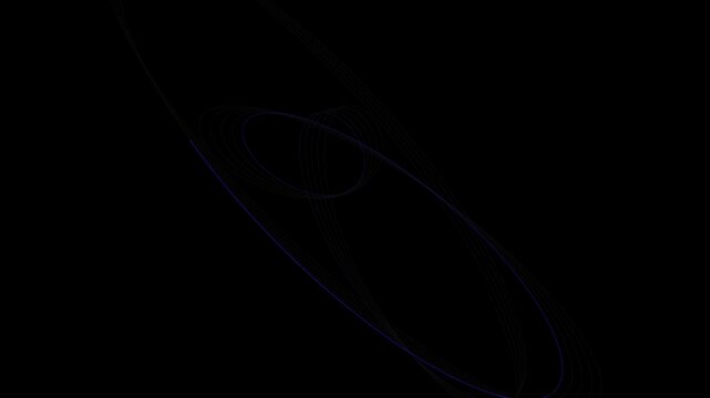 generative kinetic harmonograph pendulum 2d