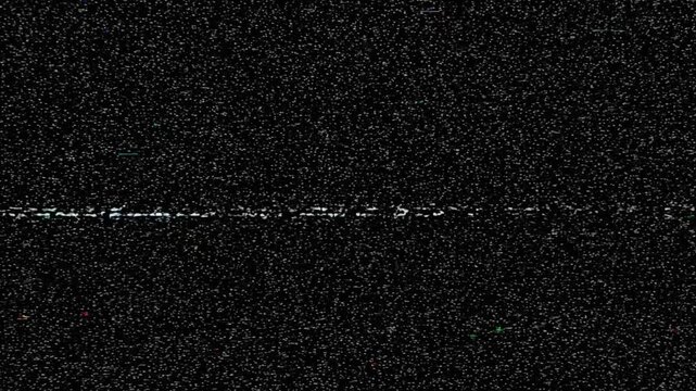 Digital Glitch RGB Distortion Static Overlay