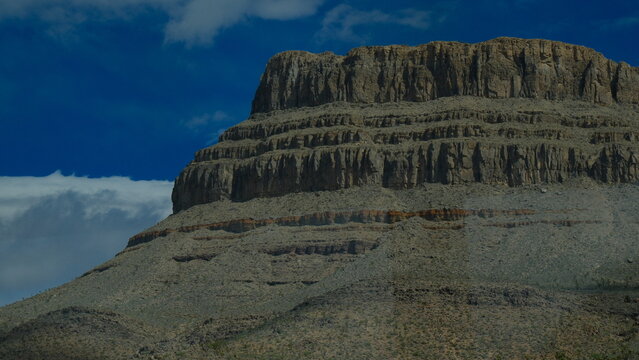 Geological Monument Arizona Mountain
