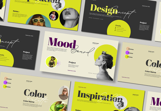 Brand Mood Board Template