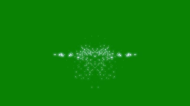 White glowing fairy star sparkle opposite curve trail motion, magical glitter dust trail, shimmering star particles, elegant bokeh lights, fantasy sparkle transition seamless green screen overlay.4K