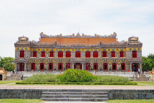 Historic Architecture of the Imperial City of Hue, UNESCO World Heritage Site in Vietnam 