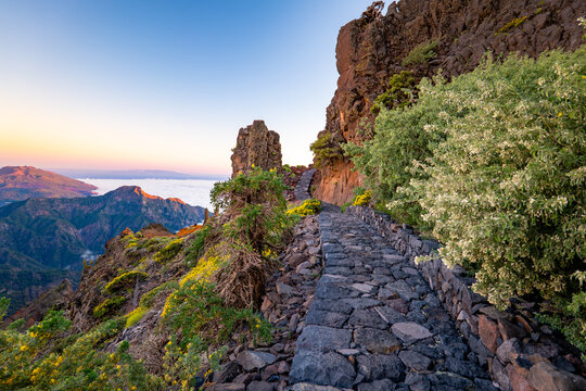 Roque de los Muchachos Peak, La Palma, Canary Islands, Spain