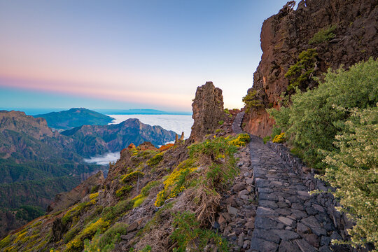 Roque de los Muchachos Peak, La Palma, Canary Islands, Spain