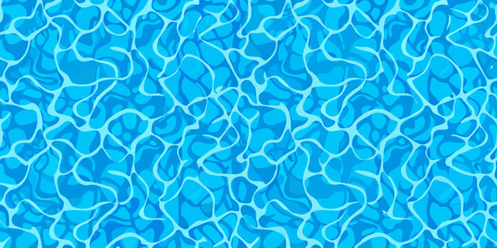 Water surface pattern with blue and turquoise tones
