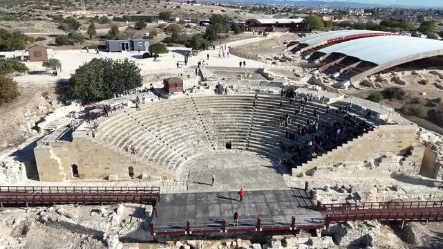 Ancient Theatre of Kourion. Cyprus