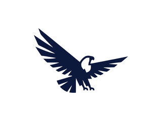 Fototapeta premium Bold Eagle Emblem Logo for Aviation Security