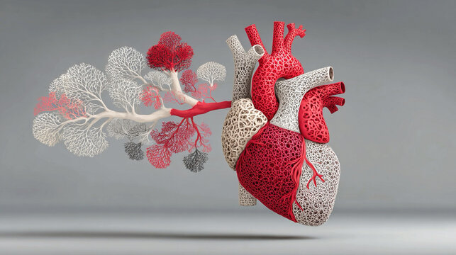 Circulatory health sustainability concept presenting preventive vascular care awareness lifestyle improvement guidance integrative heart health strategies functional wellness 