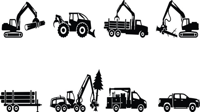 Hiking and camping equipment icon set featuring backpack trekking poles boots compass water bottle map headlamp and tent vector illustration.eps, 