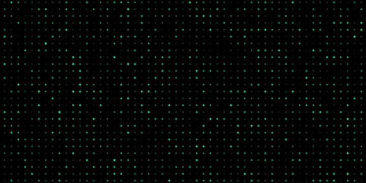 Binary Code Abstract A dark, digital backdrop composed of glowing turquoise binary digits, 0s and 1s, arranged in a random pattern, suggesting data and computing.