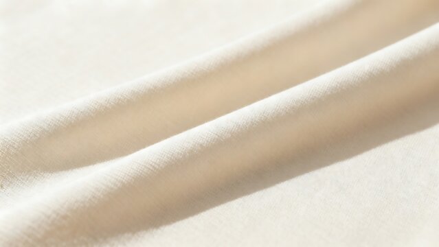 Minimal Beige Textile Surface with Subtle Fabric Texture and Natural Light
